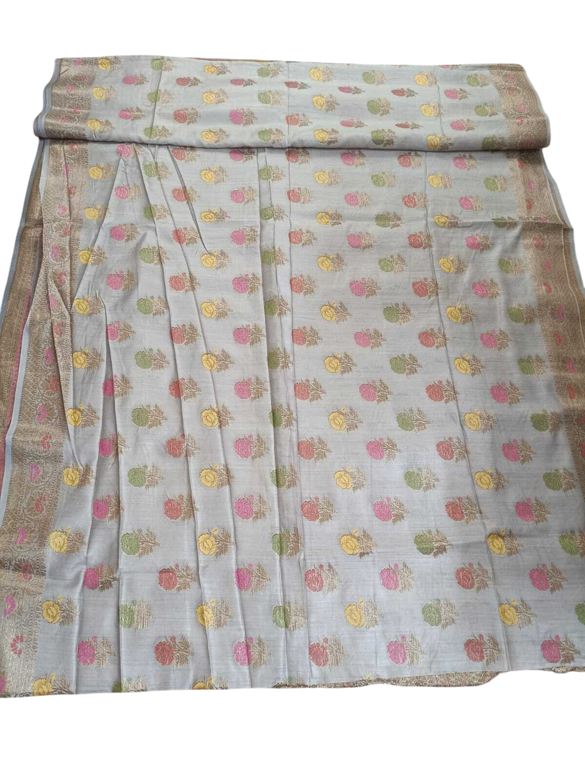 Vibrant Linen Saree